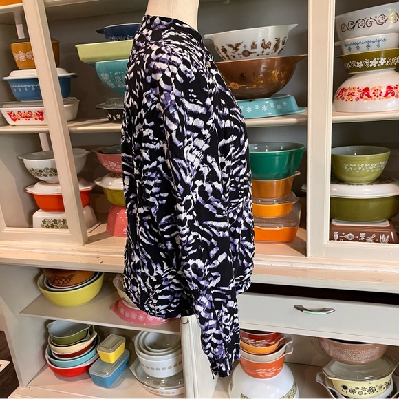 Karen Millen Animal Print Moto Jacket - Size 12 - Picture 7 of 13